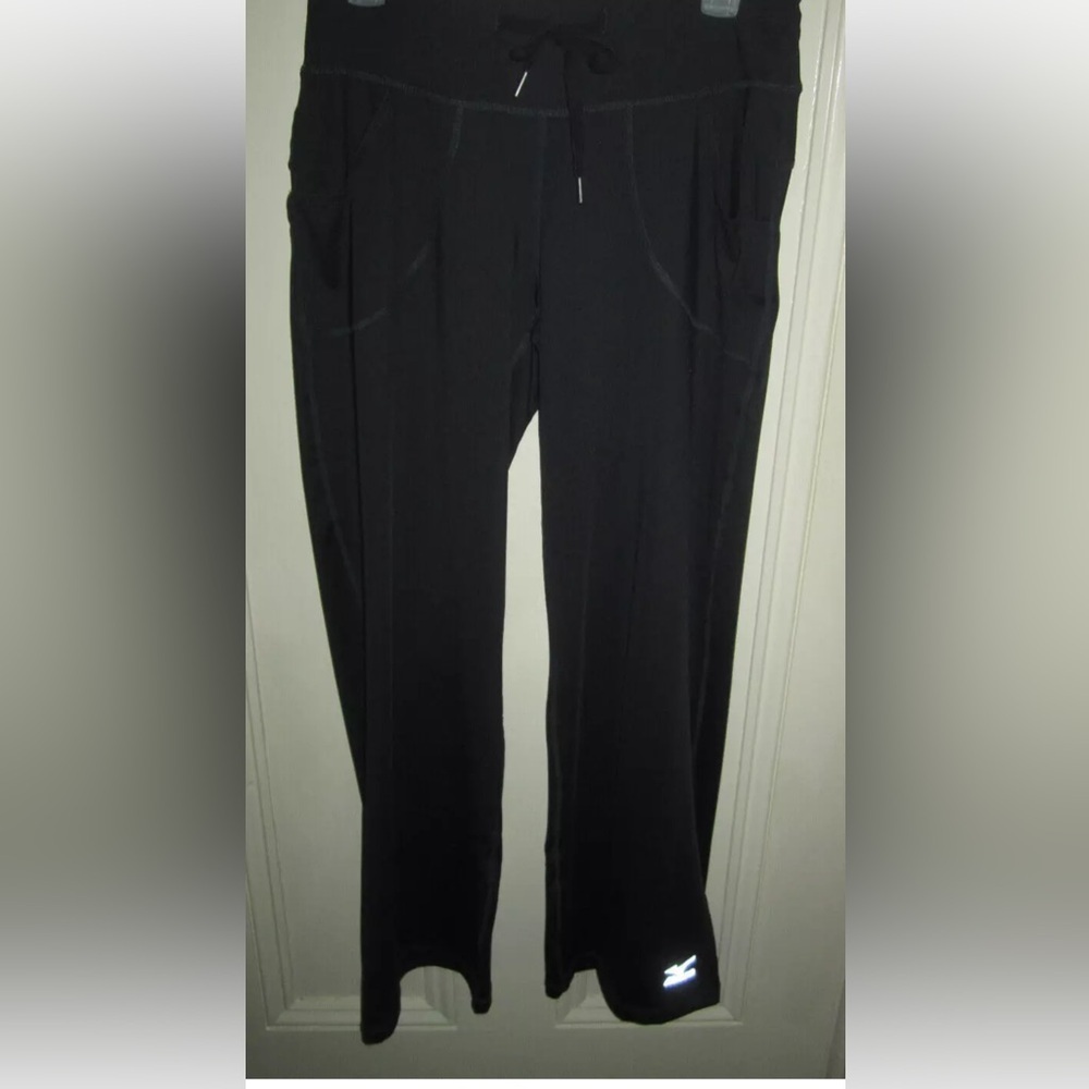 Mizuno Performance Elite 9 Black Athletic Microfiber Straight Pants Size Small
